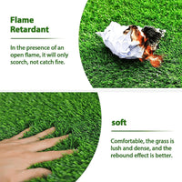 30 x 20 inches 2 Pack Fake Grass Pee for Dogs Artificial Grass Rug - 51 x 31.5 Inch (Pack of 1) - image 3