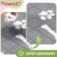 PatiencET Self Warming Cat Bed for Indoor Cats 18'' x 24'' - Gray / 35*41 - image 4