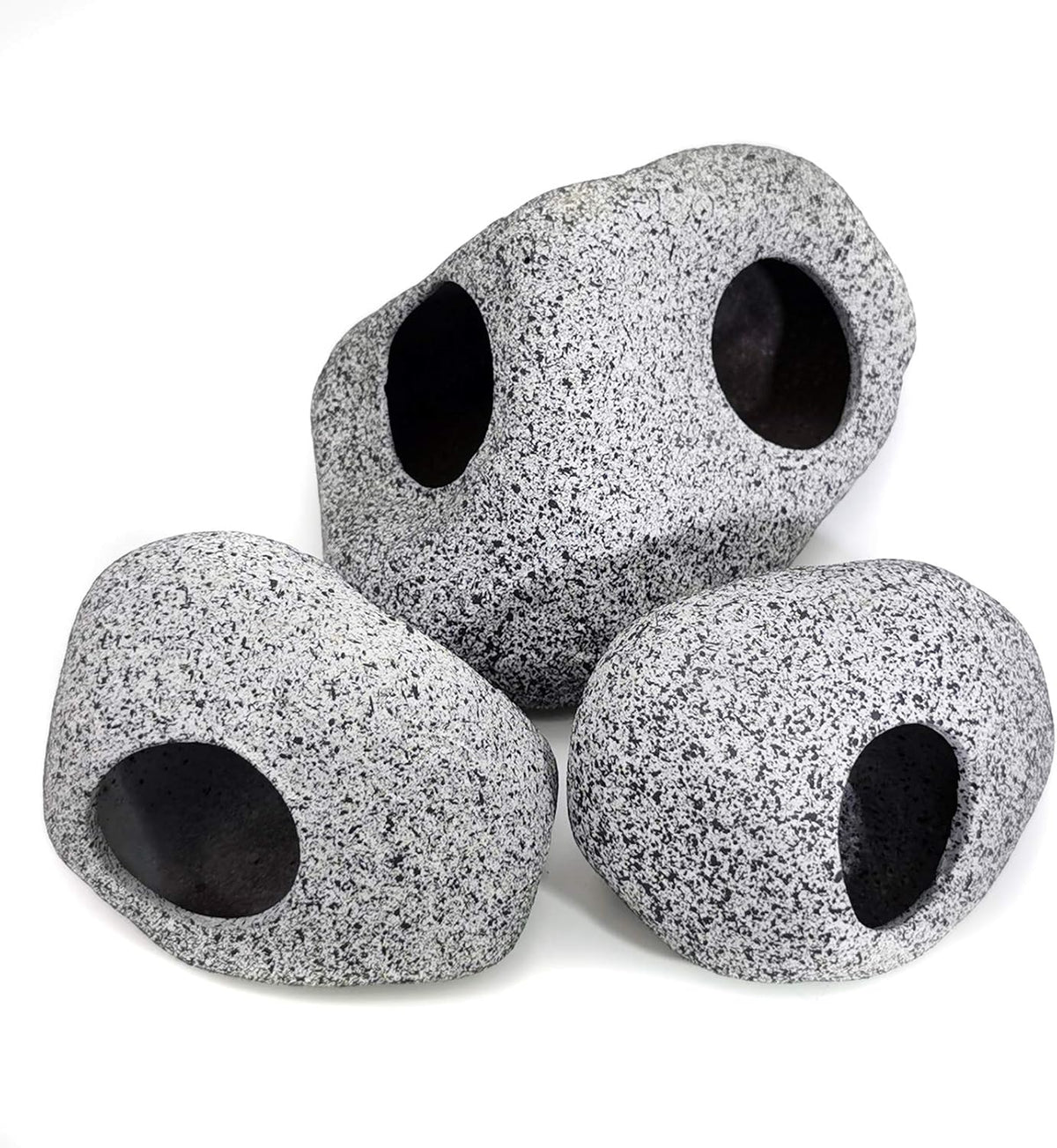 Aquarium Decorations Rock, Stackable Fish Tank Decor Cave - J101+J001x2 - image 4