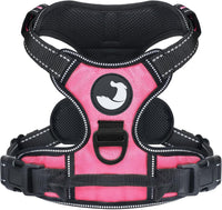 Joytale No Pull Dog Harness Medium Sized Dog, Front Clip - Large / Pink - image 4
