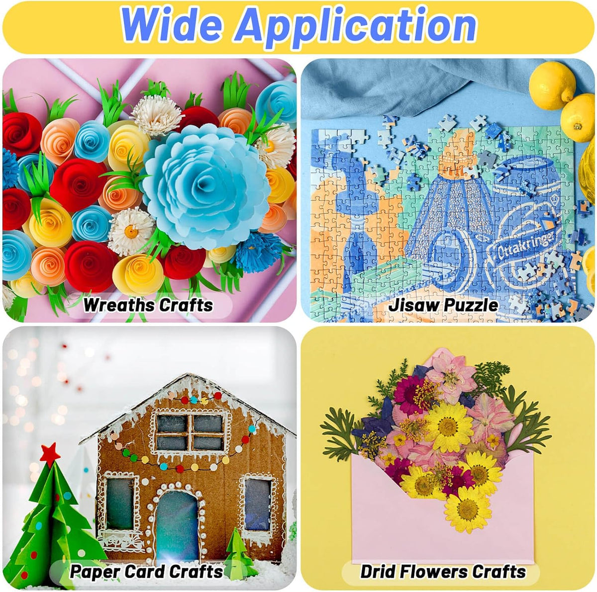2 Pack 120ml Jigsaw Puzzle Glue with New Sponge Head - 2 Pack 150ml - image 4