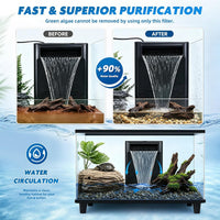 IX-120 Turtle Tank Filter Aquarium Filter Power Adjustable 30-55 Gal. - Large for 20-75 Gal - image 4