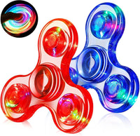 Gigilli Fidget Spinners for Kids 2 Pack - Red&blue