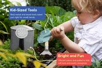 Gardening Set, Tool Kit, for Kids, STEM, Includes Tote Bag - Camo Quest - image 3