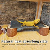 Bearded Dragon Basking Platform - XL - 10" x 6" x 2.4" - image 4