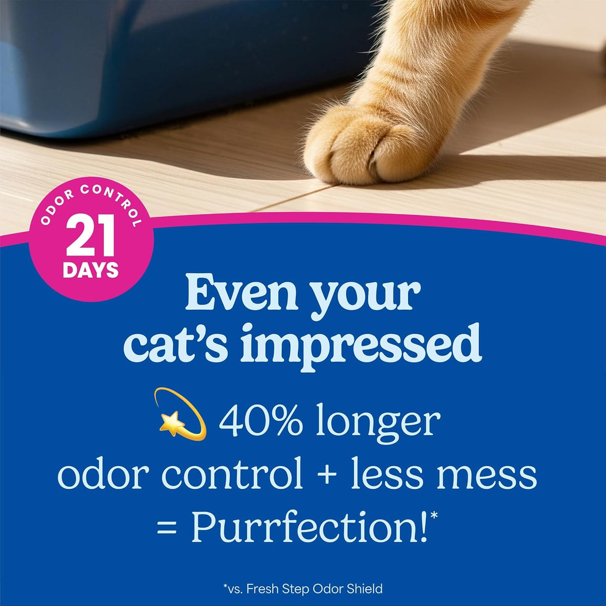 Fresh Step Advanced Clean Paws Multi Cat Clumping Cat Litter - image 3