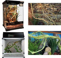 kathson 3 PCS Reptile Vines Plants Flexible Bendable Jungle Climbing - 1 / 3 PCS - image 4