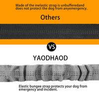YAOHDAO Dog Seat Belt Harness for Car - Grey - image 4