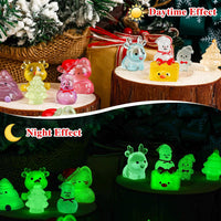 JUNEBRUSHS 50 Pcs Mini Pumpkins Fake Pumpkins Artificial Pumpkins - Christmas Figurines Style - image 3