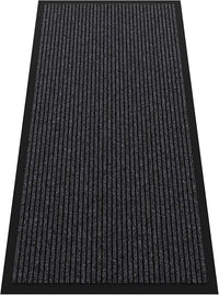 Indoor Outdoor Door Mat, 4’ x 2' Doormat for Entryway, Rubber Backing Non Slip Front Door Mat Outside Entrance, Super Absorbent Commercial Floor Mat for Home Office