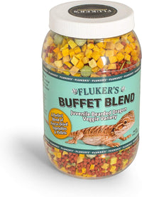 Fluker's Flukers 1 Piece Juvenile Bearded Dragon Veggie Variety Diet - 5 Ounce (Pack of 1)