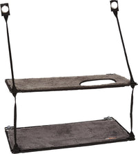 K&H Cat Window Perch, EZ Mount Double Stack Kitty Sill For Large Cats, Gray – Essentials for Cats - 23 X 12 Inches / Double Stack - image 4