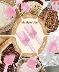 2-Pack Dog Food Scoop 1 Cup - Pink - image 4