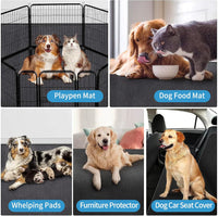 Kennel Pad Dog Crate Mat Liner, 48" x 29" - 24" x 36" - 1 Pack - image 3