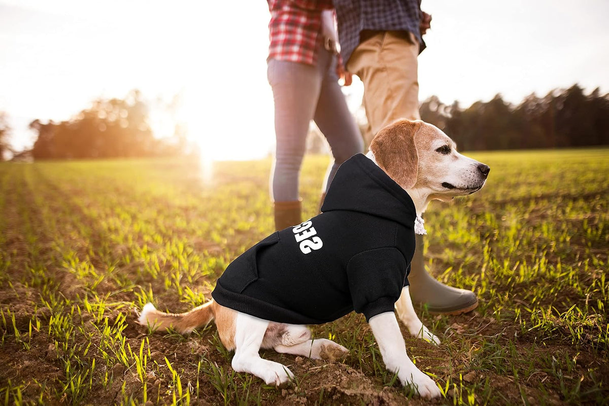 Security Dog Sweater Soft Brushed Fleece Clothes Hoodie Sweatshirt - Small - image 2