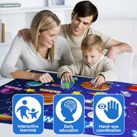 OKOOKO 41Pcs Felt Story Board Set - Blue - image 3