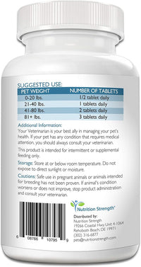 Cranberry D-Mannose for Dogs, Support for Bladder & UTI, Pet Urinary Tract + Immune Health Supplement, Cranberry for Dogs with D-Mannose & Vitamin C, 150 Chewable Tablets