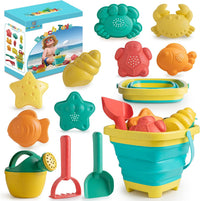 Sawaruita Beach Toys 12 PCS - Baby Beach Toys