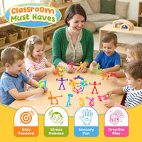 OleOletOy Suction Fidget Toys for Kids: 21 Pack Stretchy Sensory Toys – Fun for Kids & Family - 21 Pack - image 2