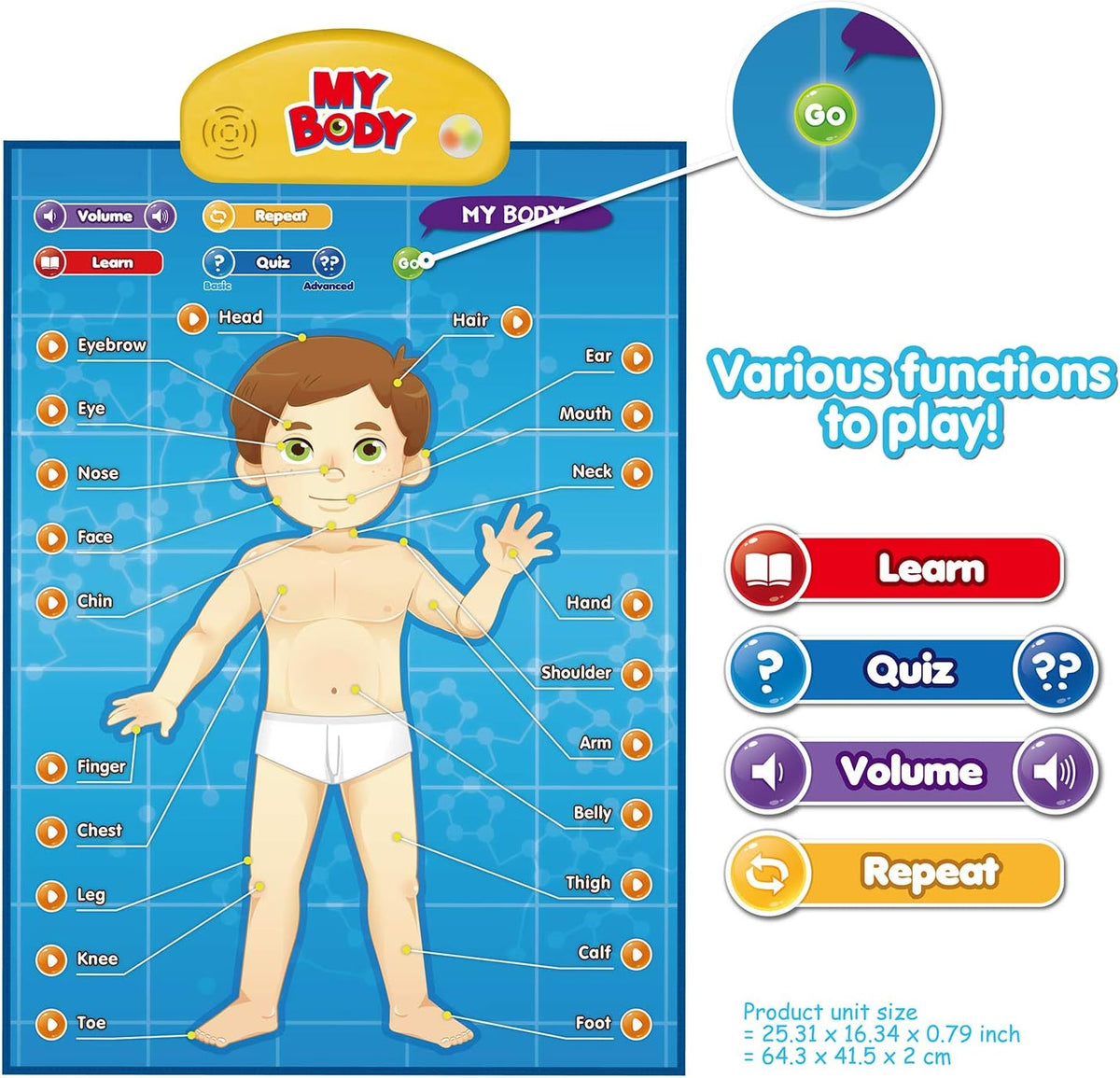 BEST LEARNING i-Poster My USA - My Body - image 2