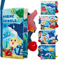 hahaland Baby Books 0-6 Months - Marine Animals