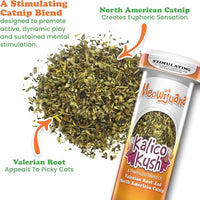Meowijuana Get Baked Bundle | Get Baked Cookie Refillable Toy, King Size Catnip Joints, and Kalico | Hand Harvested and Rolled Dried High Potency Catnip | Grown in North America
