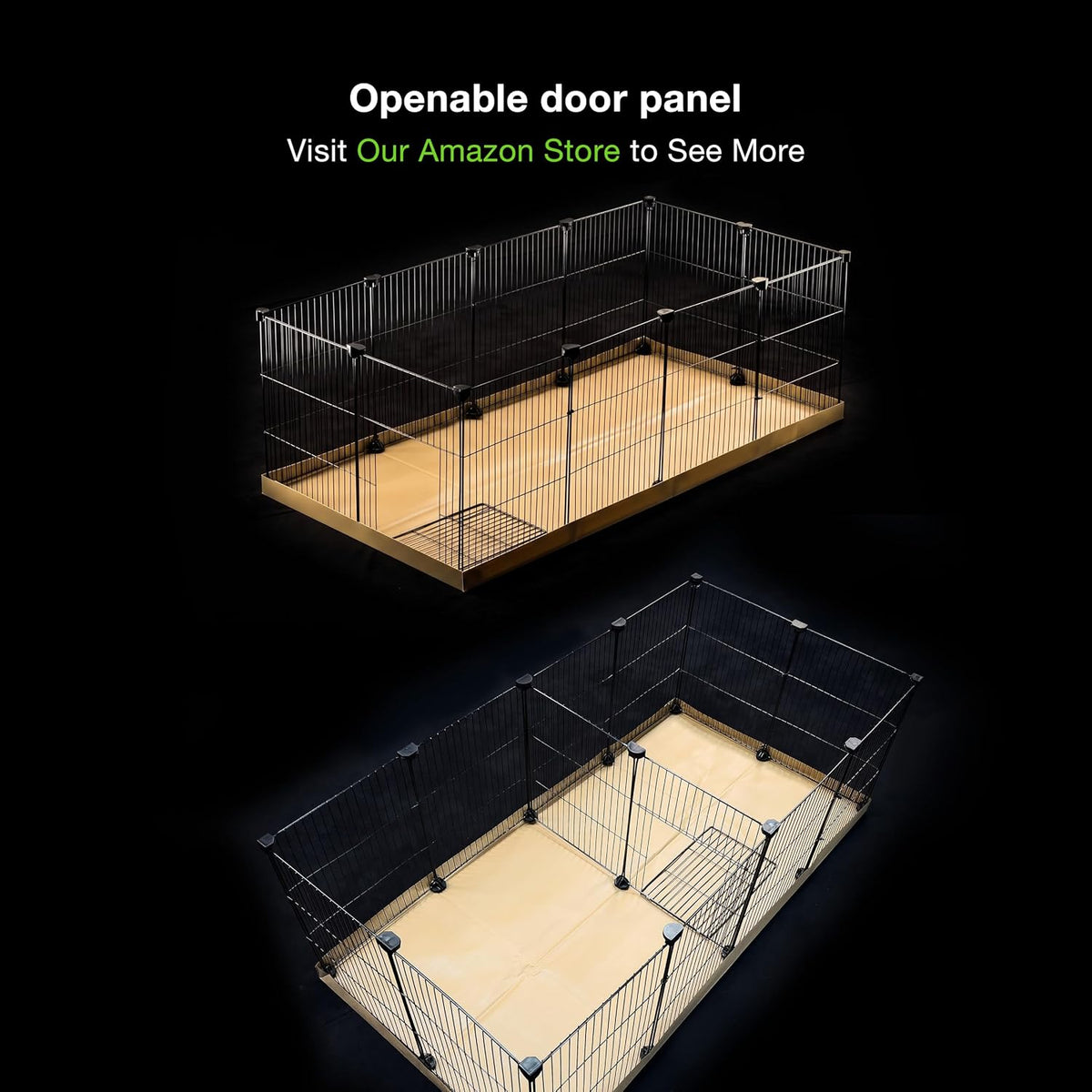 GuineaLoft Model-A Acrylic Guinea Pig Cage - Model-AB - image 4
