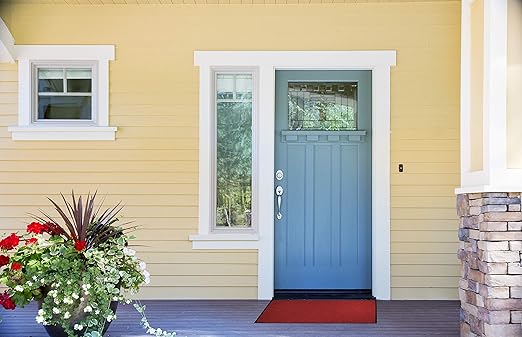 WaterHog Diamond | Commercial-Grade Entrance Mat with Rubber Border – Indoor/Outdoor, Quick Drying, Stain Resistant Door Mat (Bordeaux, 3' x 4')