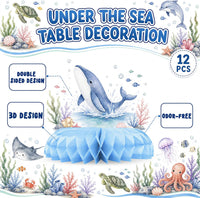 HaPiBiDesign transportation party decorations, 10 honeycomb table centerpieces - view 20
