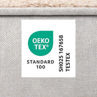 TOWN & COUNTRY EVERYDAY CuddleTown Comfy Solid Bolster Sofa Pet Bed, Supportive & Calming Egg Crate Foam, Non-Slip Bottom, Machine Washable Cover, Grey, Large 35"x25"x8"