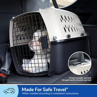 Petmate Vari Dog Kennel, Carrier for Large Dogs, Taupe and Black - 28.0"L x 20.5"W x 21.5"H / Kennel Only - image 3