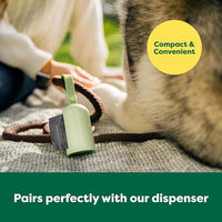 Earth Rated Odor-Blocking Poop Bags for Dogs with 3X Protect, Guaranteed to Block Smells & Leak-Proof Performance, Conceals Smell & Mess, Unscented, 108 Count