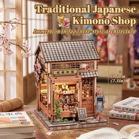Cutefun Book Nook Kit - DIY Miniature Dollhouse Kit for Adults and Teens – Fun for Kids & Family - Sakura Kimono Shop - image 2