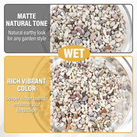 CJGQ 2.4lb Aquarium Gravel for Plants - AK Stones / 18 lb (1/5 in) - image 3