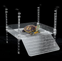 Hanging Floating Turtle Basking Platform Dock for 40 Breeder 75Gal - W: 12 In