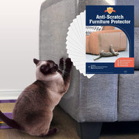 Cat Scratch Furniture Protector - 18 XL Shields + Twist Pins