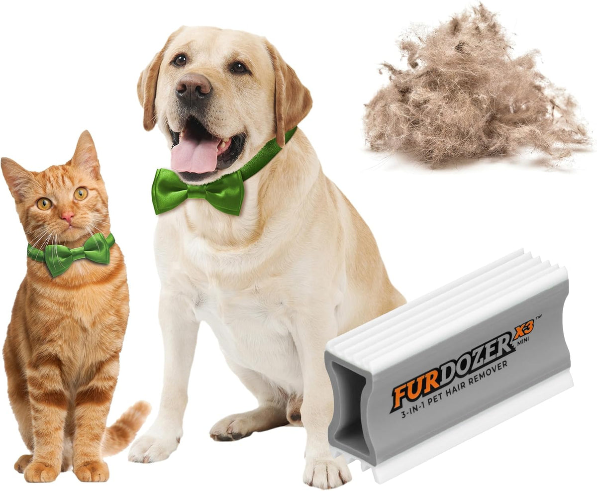 FurDozer Pet Hair Remover & Auto Detailing Tools - Gray / X3 MINI