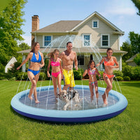COMMOUDS 67 inch non-slip splash pad sprinkler for kids and dogs - view 13