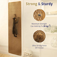 Cat Wall Climbing Carpet - Cat Wall Scratcher 67" x 17" with Fixed Nails – Essentials for Cats - image 4