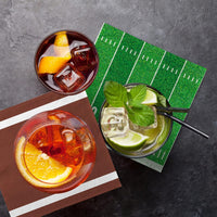 80 Pcs Football Birthday Party Supplies Disposable Paper Cocktail - image 4