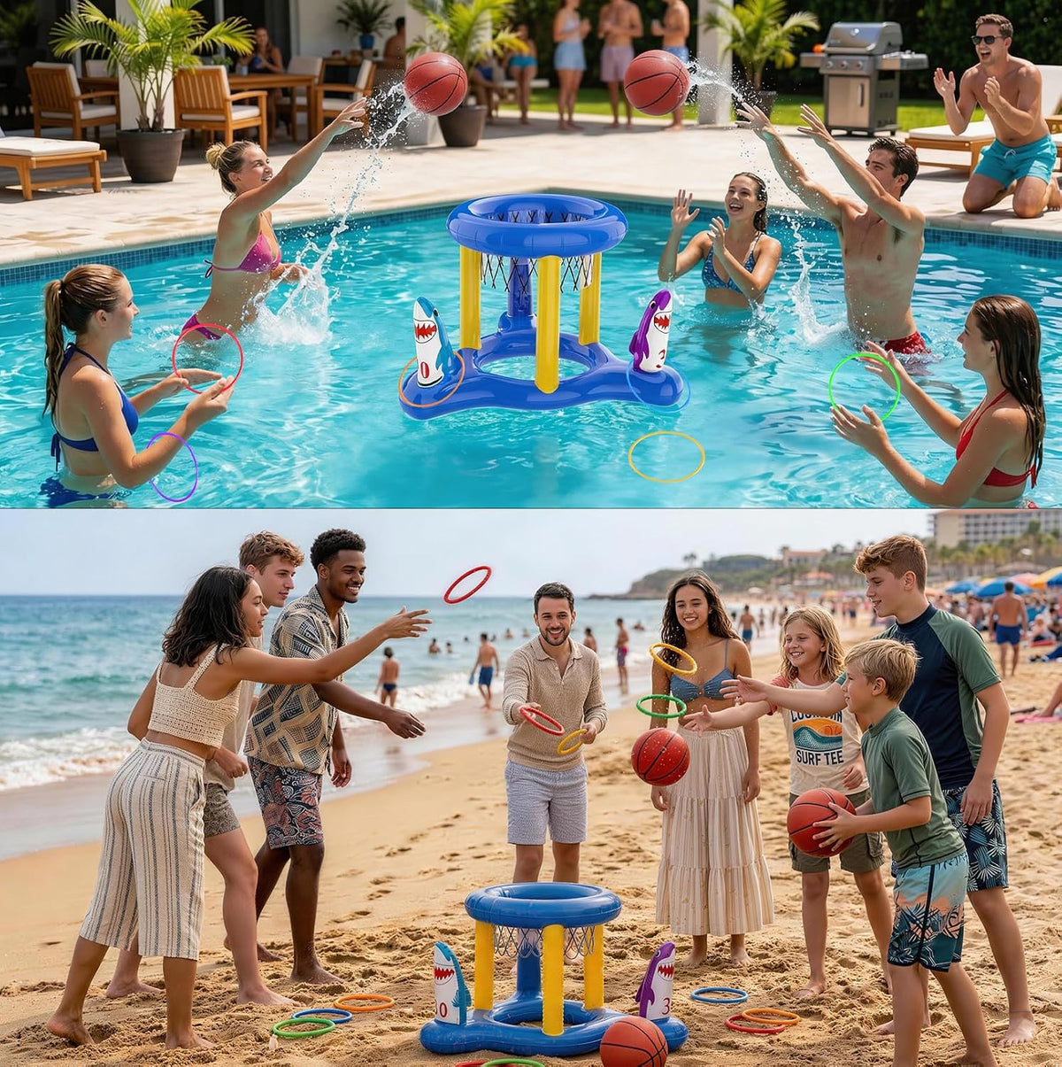 Uniqhia Pool Games Toys Set for Kids - image 2