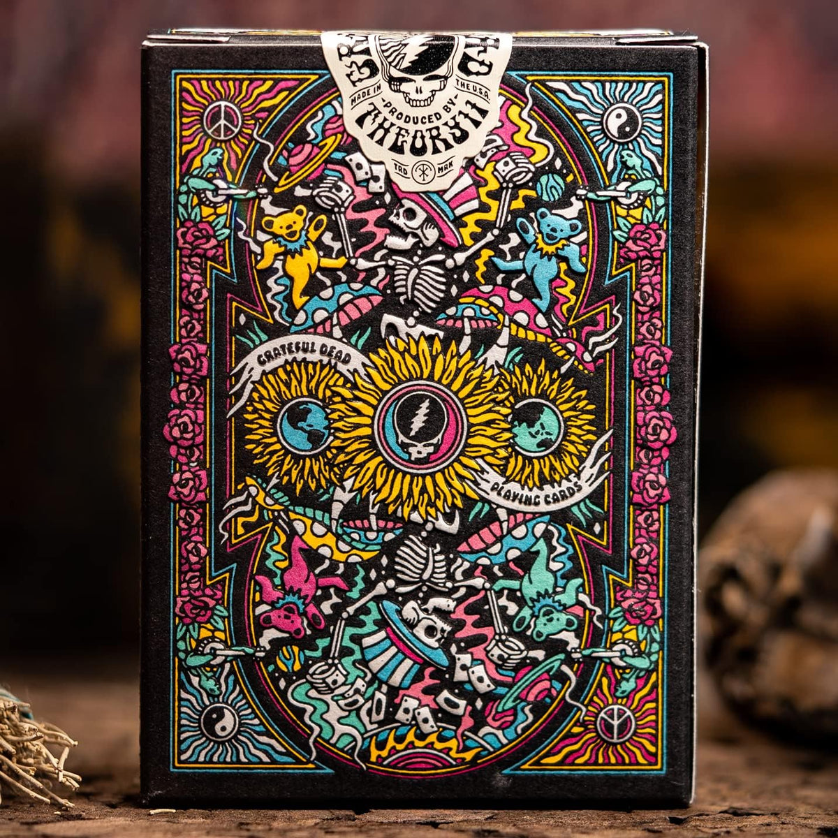 theory11 Grateful Dead Playing Cards Premium Deck with Iconic – Fun for Kids & Family - image 3