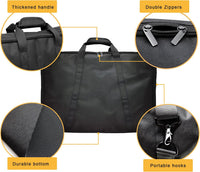 24" Dog Fence Storage Bag for Camping & RV Trips Comfortable Carry – Essentials for Dogs - Black / 24" playpen bag only - image 3