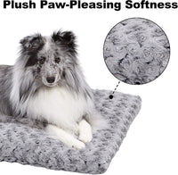 MidWest Homes for Pets XXS QuietTime Deluxe Gray Ombré Swirl Plush - Gray / 18 inch - image 4