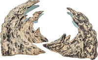 Novelsite Fish Tank Accessories, Aquarium Decorations, Scenery, Rock Ornaments - Create Aquatic Beauty with Premium Aquarium Decorations, 14.4 x 7.1 x 3.34 inches