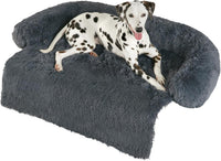 Codi Dog Couch Bed, Sofa Cover Mat - 41.0"L x 37.0"W x 6.0"Th / Dark Grey