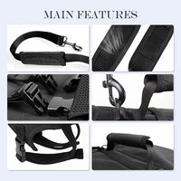 Dog Lift Harness, Full Body Support with Adjustable Control Handle for Small Senior Dogs, Post-Surgery Recovery & Joint Problems (Oxford Cloth, S)