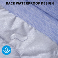 Cooling Mat for Large Dogs, Q-Max>0.46 - Ocean Blue / 36" x 24" - Large-Crate