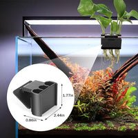 2Pcs 3 Holes Upgraded Aquatic Plant Cup Aquarium Plant Holder for Tank, Hanging Aquarium Plant Holder, Aquarium Aquatic Plant Cultivation, Aquarium Plant Decoration.