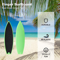 ACEGENIU finger surfboard 4 pack in blue, red, green and yellow - view 5